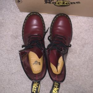Cherry Red Dr. Martens Doc martens